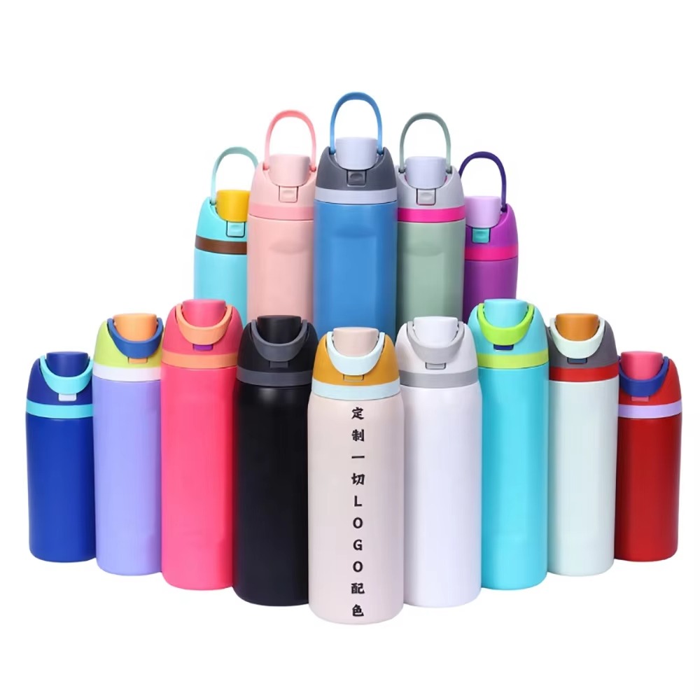 32oz Motivational Water Bottle with Straw