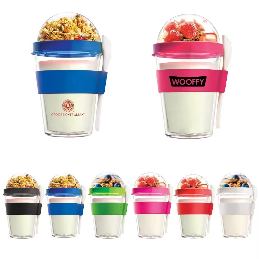 Fruit Infuser Cup with Dome Lid and Spoon
